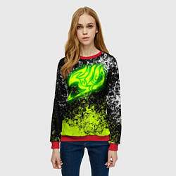 Свитшот женский FAIRY TAIL, цвет: 3D-красный — фото 2