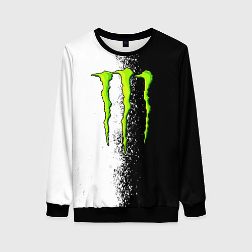 Женский свитшот MONSTER ENERGY / 3D-Черный – фото 1