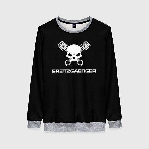Женский свитшот Grenzgaenger / 3D-Меланж – фото 1
