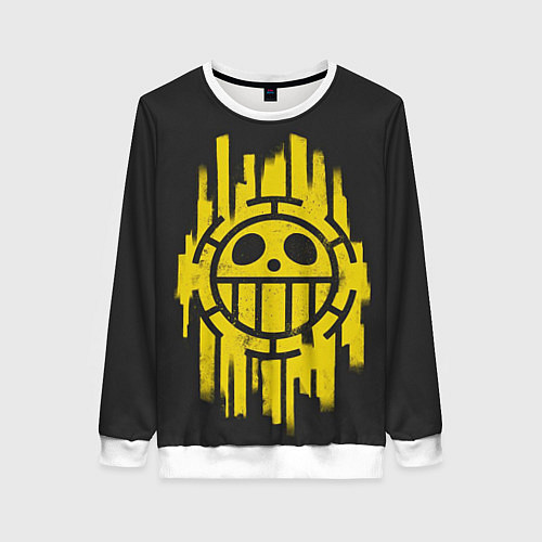 Женский свитшот Skull One Piece / 3D-Белый – фото 1