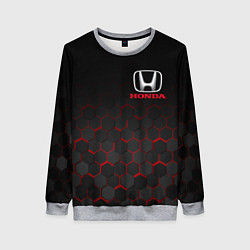 Свитшот женский HONDA, цвет: 3D-меланж