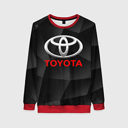 Свитшот женский TOYOTA, цвет: 3D-красный