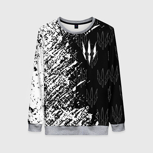 Женский свитшот The Witcher / 3D-Меланж – фото 1