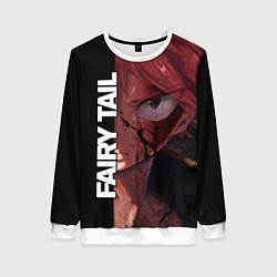 Свитшот женский FAIRY TAIL ХВОСТ ФЕИ, цвет: 3D-белый