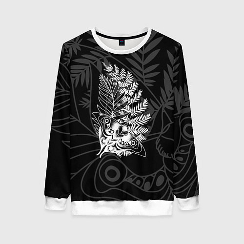 Женский свитшот ЭЛЛИ ТАТУИРОВКА / 3D-Белый – фото 1