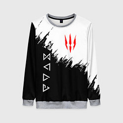 Свитшот женский The Witcher, цвет: 3D-меланж