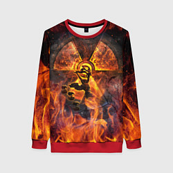 Свитшот женский S T A L K E R 2, цвет: 3D-красный