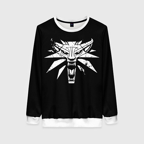 Женский свитшот ВЕДЬМАК THE WITCHER ГЕРАЛЬ / 3D-Белый – фото 1