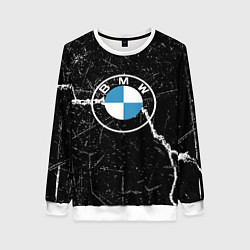 Свитшот женский BMW, цвет: 3D-белый