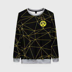 Свитшот женский BORUSSIA, цвет: 3D-меланж