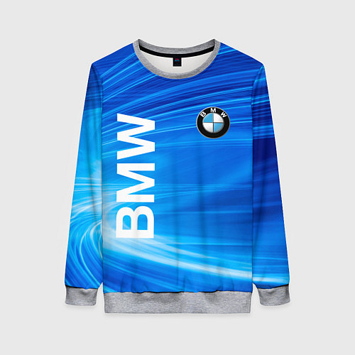 Женский свитшот BMW / 3D-Меланж – фото 1