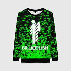 Свитшот женский Billie Eilish, цвет: 3D-черный