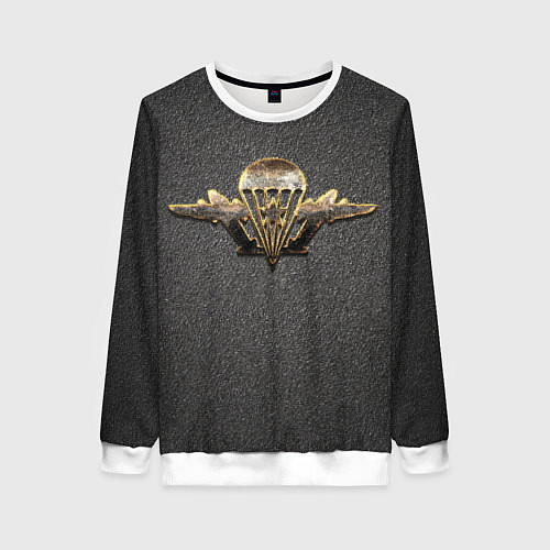 Женский свитшот ВДВ / 3D-Белый – фото 1