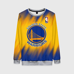 Свитшот женский Golden State Warriors, цвет: 3D-меланж