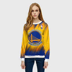 Свитшот женский Golden State Warriors, цвет: 3D-белый — фото 2