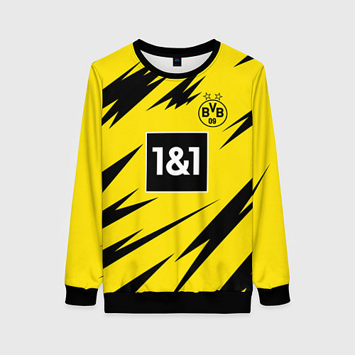 Женский свитшот HAALAND Borussia Dortmund / 3D-Черный – фото 1