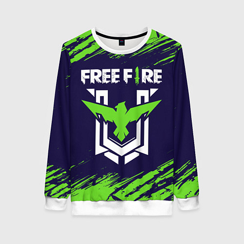 Женский свитшот FREE FIRE ФРИ ФАЕР / 3D-Белый – фото 1