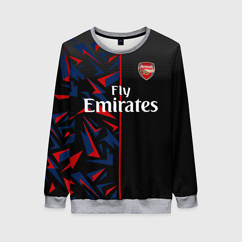Женский свитшот ARSENAL UNIFORM 2020 / 3D-Меланж – фото 1