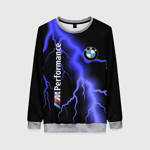 Женский свитшот BMW / 3D-Меланж – фото 1