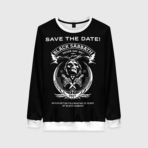 Женский свитшот The End World Tour / 3D-Белый – фото 1