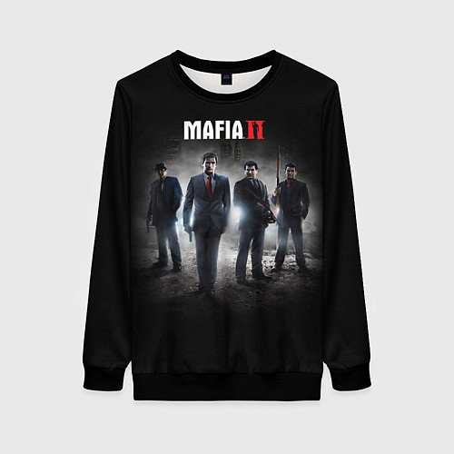 Женский свитшот Mafia / 3D-Черный – фото 1