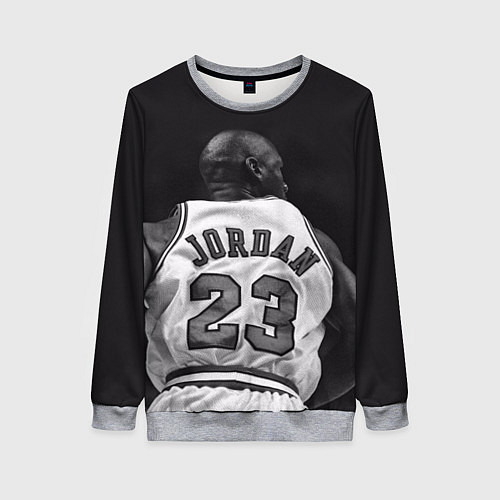 Женский свитшот MICHAEL JORDAN / 3D-Меланж – фото 1