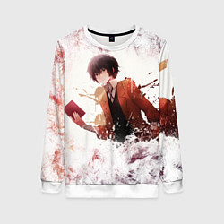 Свитшот женский Дазай, цвет: 3D-белый