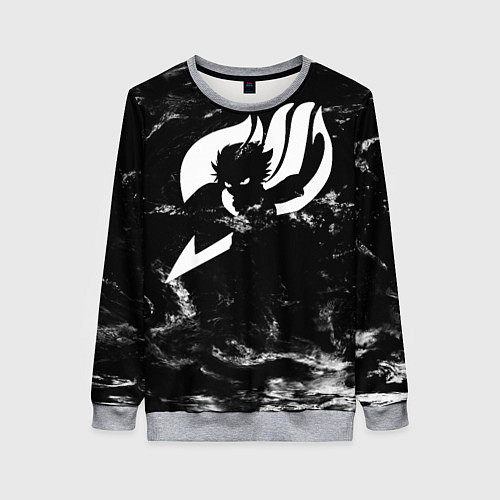 Женский свитшот ХВОСТ ФЕИ / 3D-Меланж – фото 1