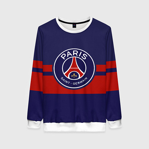Женский свитшот PSG / 3D-Белый – фото 1