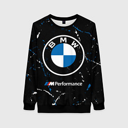 Свитшот женский BMW БМВ, цвет: 3D-черный