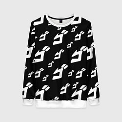 Свитшот женский JoJo Bizarre Adventure, цвет: 3D-белый