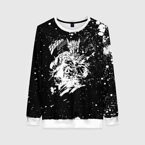 Женский свитшот JoJo Bizarre Adventure / 3D-Белый – фото 1