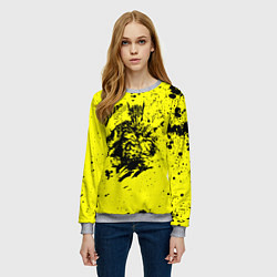 Свитшот женский JoJo Bizarre Adventure, цвет: 3D-меланж — фото 2