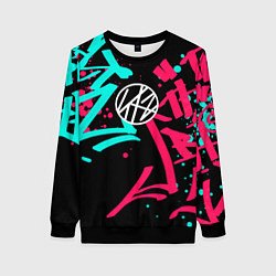 Свитшот женский Stray Kids, цвет: 3D-черный