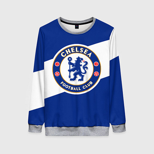 Женский свитшот Chelsea SPORT / 3D-Меланж – фото 1