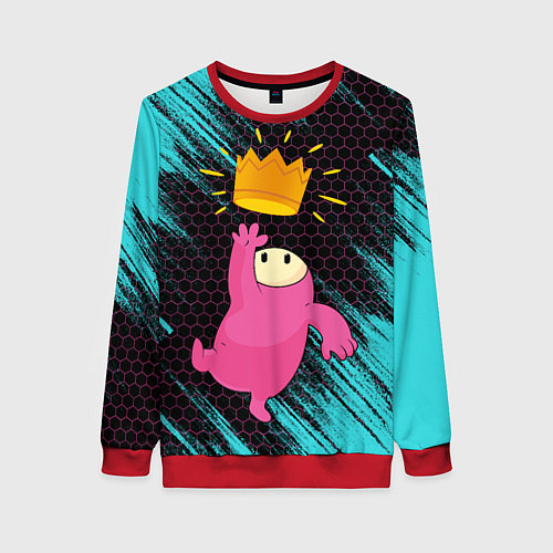 Женский свитшот ФОЛЛ ГАЙС / 3D-Красный – фото 1