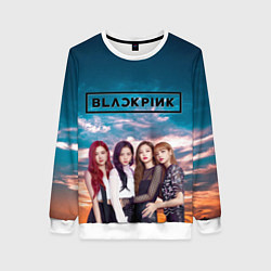 Свитшот женский BlackPink, цвет: 3D-белый