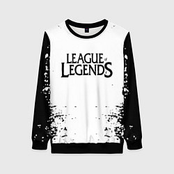 Свитшот женский League of legends, цвет: 3D-черный