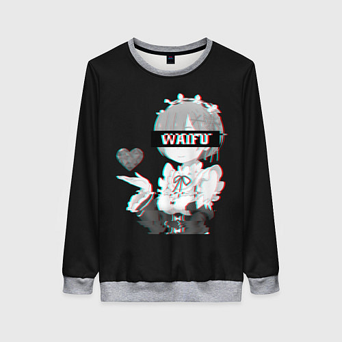 Женский свитшот Re:Zero / 3D-Меланж – фото 1