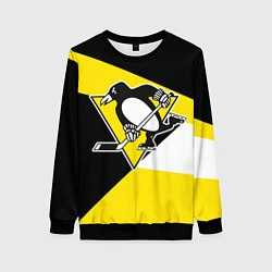 Свитшот женский Pittsburgh Penguins Exclusive, цвет: 3D-черный