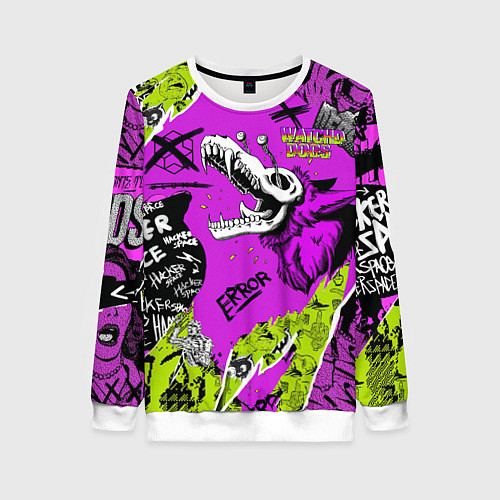 Женский свитшот Watch Dogs: Legion / 3D-Белый – фото 1