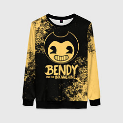 Свитшот женский Bendy And The Ink Machine, цвет: 3D-черный