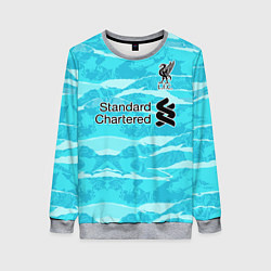 Женский свитшот LIVERPOOL выездная сезон 2021