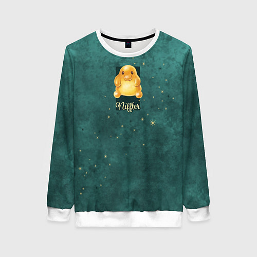 Женский свитшот Niffler / 3D-Белый – фото 1