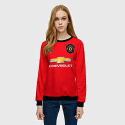 Свитшот женский MANCHESTER UNITED 1920, цвет: 3D-черный — фото 2