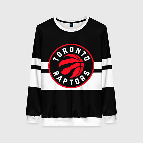 Женский свитшот TORONTO RAPTORS / 3D-Белый – фото 1