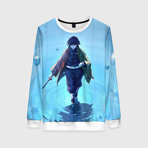 Женский свитшот ГИЮ ТОМИОКА / 3D-Белый – фото 1