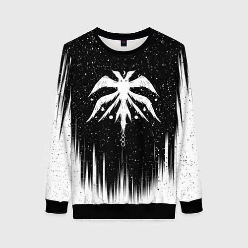 Женский свитшот Башня бога Крылатое древо Z / 3D-Черный – фото 1