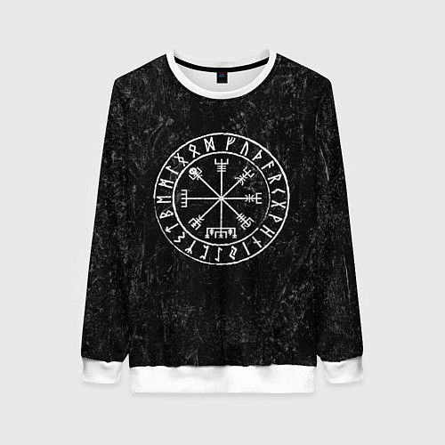 Женский свитшот Вегвизир / 3D-Белый – фото 1