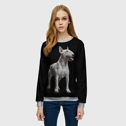 Свитшот женский Bully, цвет: 3D-меланж — фото 2